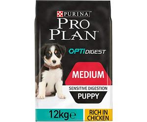 Purina ProPlan Medium Puppy Digest pienso para perro cachorro Pollo 12 Kg