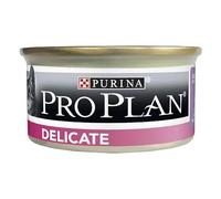 Purina ProPlan Pro Plan Delicate Boas - Espuma Riche en - 85 g - Cajas Almuerzo para Gato Adulto