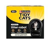 Purina Tidy Cats Arena para Gatos, fórmula de Control de olores para Gatos con Robot aglutinante, Caja de 22 Libras