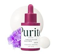 PURITO SEOUL Sérum de Bakuchiol Bloom Timeless, Hydrangea Jeju Coreano, para pieles sensibles, ampollas, reducción de línea fina, suero facial antienvejecimiento para cara, K-Beauty, 30 ml/1 fl.oz
