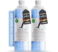 PURIVITA® Agentes Limpiador para Aspiradoras [2x1 L] - Concentrado líquido para limpiar el suelo - Para una limpieza sin manchas - Biodegradable. Proporción de mezcla 1:60.