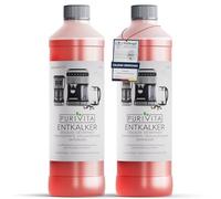 PURIVITA® Descalcificador Universal Cafetera y Hervidor, 2x750 ml