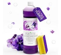 PURIVITA® Limpiador Multiusos Concentrado [1L] - Fregasuelos Perfumado Duradero para Limpieza Profunda del Hogar - Producto Ecológico Tipo para Suelos y Superficies - Concentralia Multilimpiador