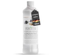 PURIVITA® Limpiador Ultrasónico Concentrado para Gafas y Joyas, 500 ml | Líquido limpiador para aparatos de ultrasonidos - gafas, joyas, relojes, prótesis y férulas dentales, monedas, concentrado