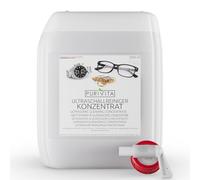 PURIVITA® Universale Liquido para Ultrasonidos Limpieza [5000ML] - Limpiador Ultrasónico - Ultrasonic Cleaner - Liquido Maquina Ultrasonidos para Plata, Gafas, Dentaduras Postizas & Joyas