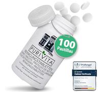 PURIVITA® Universale Pastillas de limpieza para cafeteras [100 pastillas] - Pastillas descalcificadoras para cafeteras Delonghi, Krups, Jura, Senseo, Nespresso y otras - Limpiador de cápsulas de café