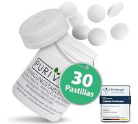 PURIVITA® Universale Pastillas de limpieza para cafeteras [30 pastillas] - Pastillas descalcificadoras para cafeteras Delonghi, Krups, Jura, Senseo, Nespresso y otras - Limpiador de cápsulas de café