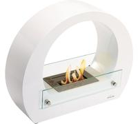 Purline Biochimenea de suelo 2000W diseño semicircular en acero