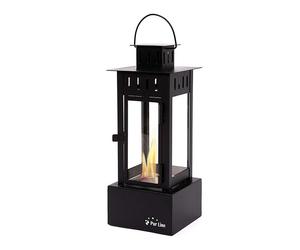 Purline Iris B Biochimenea de Sobremesa/Suelo 1kW Negro
