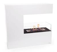 Purline Niobe Biochimenea Modular de Suelo 3500W Blanco
