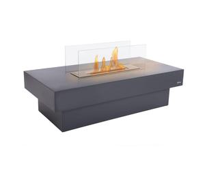 Purline Notos Biochimenea Mesa de Centro Hasta 3kW Acero Negro