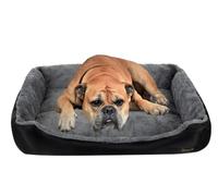 PURLOV Cama acolchada para perros pequeños y medianos, lavable, suave y cálida, 24288