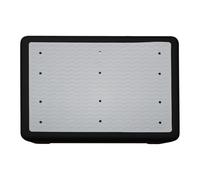 Purnolas De Heces Bodero Apilado | Escalones para adultos de 16.9 pulgadas | Taburete multifuncional de césped de polipropileno | Ligero, cómodo, antideslizante para uso en cama y baño