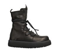 Puro- Bota de Cuero Big Gig- Shoes- Mujer- Negro- 36 EU- Bota de Cuero Big Gig