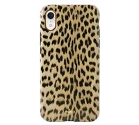 PURO Carcasa para Apple iPhone XR Serie Glam Leopard Chic y Resistente, Beis