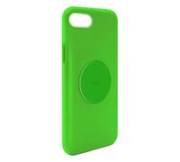 PURO Carcasa para iPhone 6/6S/7/8/Se/Se 2022 en TPU con placa metálica, Verde