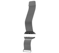 Puro Cinturón De Reloj Milanés Apple Watch Plata