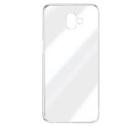 PURO Funda para Galaxy J6 Plus Edición 0.3 Nude Ultra fina de TPU, Transparente