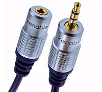 Puro OFC HQ 3,5 mm Conector Jack a Estéreo Conector Jack Enchufe Auricular Extensión Cable 3 m [3 metros/3m]