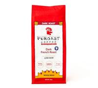 Puroast - Café en grano entero bajo ácido, tostado francés, alto antioxidante, bolsa de 0.75 libras