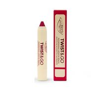 puroBio Lápiz de labios cremoso nutritivo Twist and Go 2,9g 504 - Indian Pink