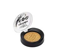 PuroBio Sombra de ojos compacta con brillo en cápsula, nº 24 dorado, 30 g