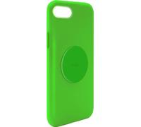 PURO Carcasa para iPhone 6/6S/7/8/Se/Se 2022 en TPU con placa metálica, Verde