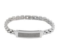 Purokise Pulsera Inteligente de Rastreador de Ejercicios, aleación de Zinc Bluetooth IP68 Rastreador de Actividad portátil a Prueba de Agua Pulsera Elegante para Mujeres Seguimiento de (Plata)
