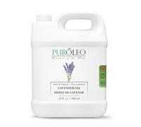 PUROLEO - Aceite esencial de lavanda (fabricado en Canadá) natural sin diluir prensado en frío para aromaterapia, aceite de aromaterapia de grado terapéutico para dormir, relajación, Bulgaria Francia