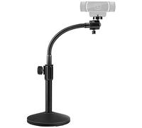 Puroma Soporte para cámara web con cuello de ganso, soporte de sobremesa mejorado para Logitech Webcam C922 C930e C920S C920 C615 y otras cámaras web con rosca de 1/4"