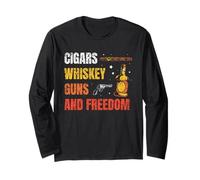 Puros Whisky Armas Y Libertad Amante Manga Larga