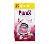 Purox Color Detergente en polvo en bolsa de aluminio, 150 lavados, detergente de alta resistencia, antimanchas, fórmula antimanchas, flores sensuales, 10,5 kg