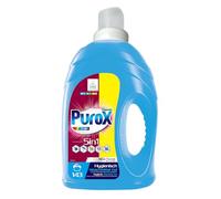 PUROX COLOR Detergente Lavadora Líquido Gel (143 Lavados) - para ropa de color, elimina manchas, totalmente enjuagable, ecológico, protección antical, 4,3 L