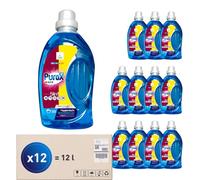 PUROX COLOR Detergente Lavadora Líquido Gel (33 Lavados x12) - para ropa de color, elimina manchas, totalmente enjuagable, ecológico, protección antical, 1 L Multipack 12 Unidades