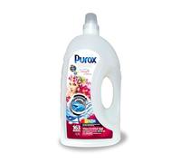 PUROX COLOR Detergente Lavadora Líquido Gel Sensuelle Blumen (163 Lavados) - para ropa de color, con fragancia floral, elimina manchas, ecológico, protección antical, 4,9 L