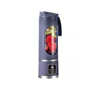 (Purple) 450ML Portable Personal Blender, USB Rechargeable Juicer for Smoothies, Baby Food, Travel, Gym, Office & Family Use