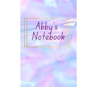 Purple Abby Notebook - Stylish & Elegant Journal for Writing, Notes, or Journaling - Perfect Gift for Women, Teens, & Girl: Lightweight and portable ... down notes, plans, or dreams wherever you go