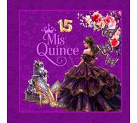 Purple Amethyst Quinceanera & Mis Quince Guest Book: A Sweet 15 Keepsake, Gift Log & Memory Book for Guest Messages & Polaroids
