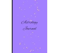 Purple Astrology Journal: 120 Blank Lined Pages for Notes and Reflection