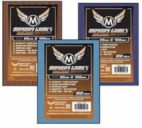 Purple Backed Magnum Ultra-Fit Copper Sleeves 65 MM X 100 MM (100 Sleeves) by Mayday Games (English Manual)