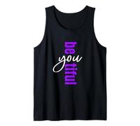Purple Be-You-tiful Purple Graphic Camiseta sin Mangas
