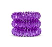 Purple Berry SpiraBobble | Bandas para el cabello para mujer - Juego de 6 piezas de pelo | Lazo de pelo duradero | Anillo en espiral para colas de caballo