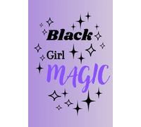 Purple Black Girl Magic Journal Empowerment Notebook for Women & Girls 150 Pages