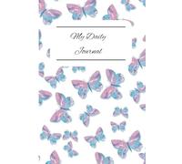 Purple Butterfly Designed Daily Journal: Cute Butterfly Composition Notebook for Daily Journaling with Soft Cover and Dotted Pages | 6x9 inches, 200 ... for Journaling Anywhere, Everywhere, Everyday