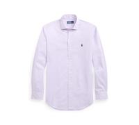 Purple Camisa de popelina con rayas Custom Fit XXL