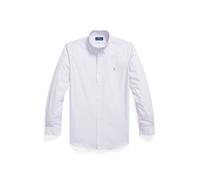 Purple Camisa de popelina y elástico Custom Fit L