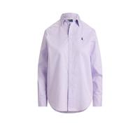 Purple Camisa de sarga de algodón Classic Fit XS