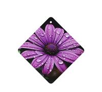 Purple Daisy - Ambientadores para coche, 6 unidades, divertidos ambientadores colgantes para coche, lindos y duraderos con aroma a espejo, adornos de decoración para regalo de interiores, accesorios