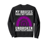 Purple Domestic Violence Awareness Survivor Gifts Items Sudadera
