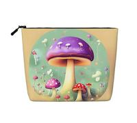 Purple Dream Mushroom - Neceser unisex para artículos de aseo y cosméticos para mujer, bolsa de almacenamiento para el cuidado personal